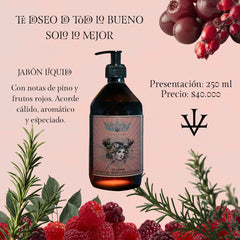 Jabón líquido Te deseo de todo lo bueno, solo lo mejor